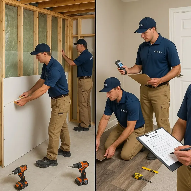 Repairs and Reconstruction process in Spring City, PA