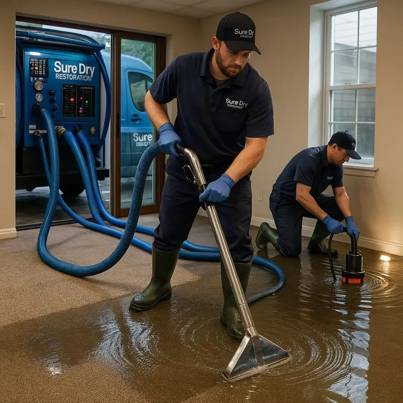 Water Extraction and Removal process in Spring City, PA
